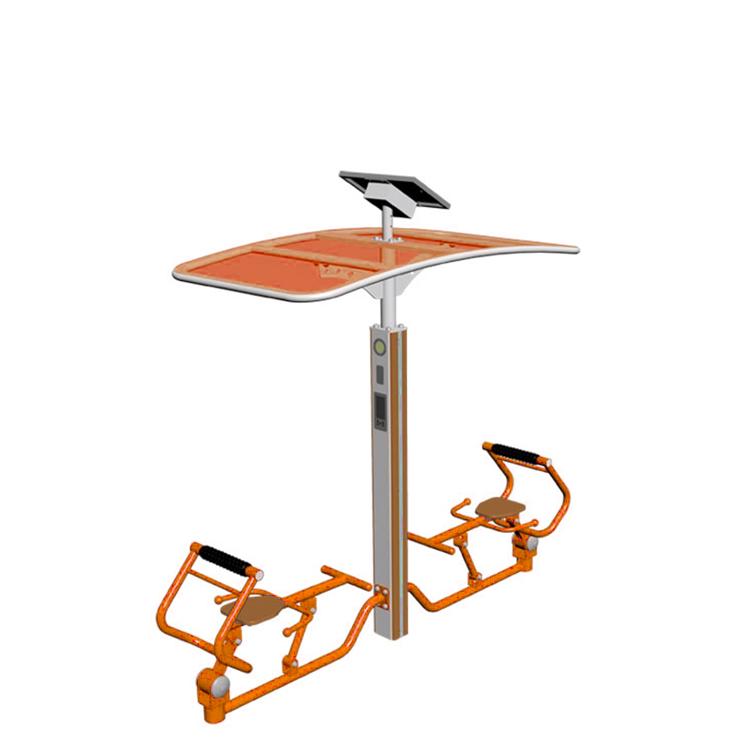 智能双位背部按摩器 - xc体育官网校园健身路径设备